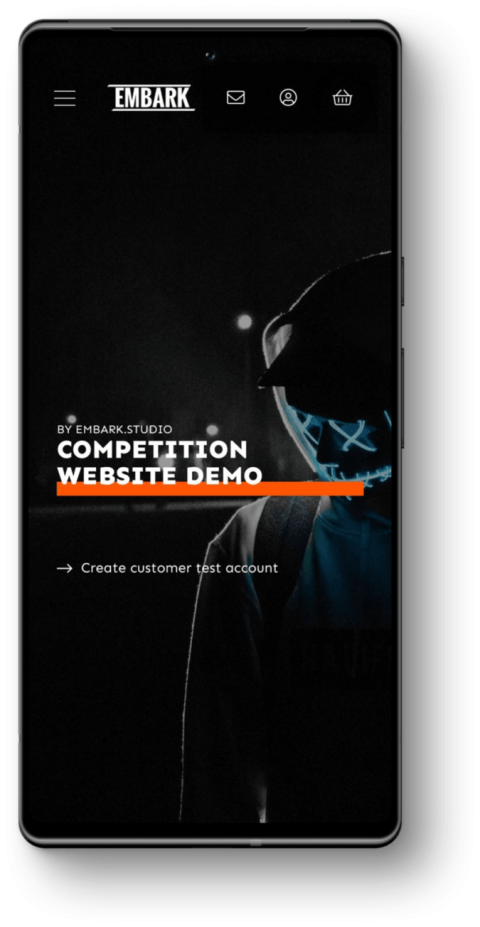 Competition Website Design Demo